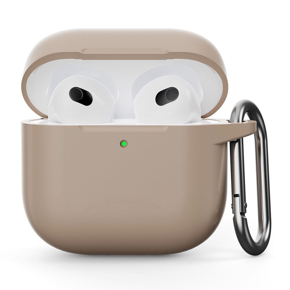 For AirPods 4 Silicone Case Integrated Bluetooth-compatible Earbuds Protector with Hook