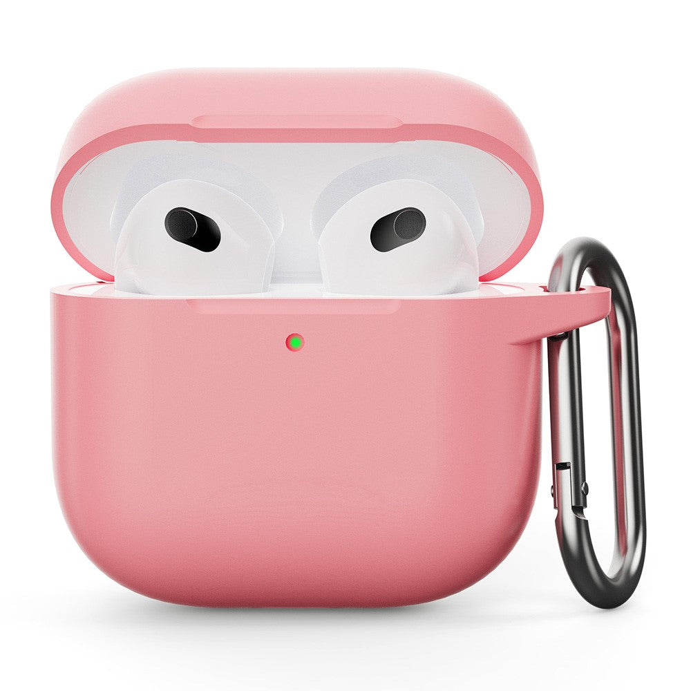 For AirPods 4 Silicone Case Integrated Bluetooth-compatible Earbuds Protector with Hook