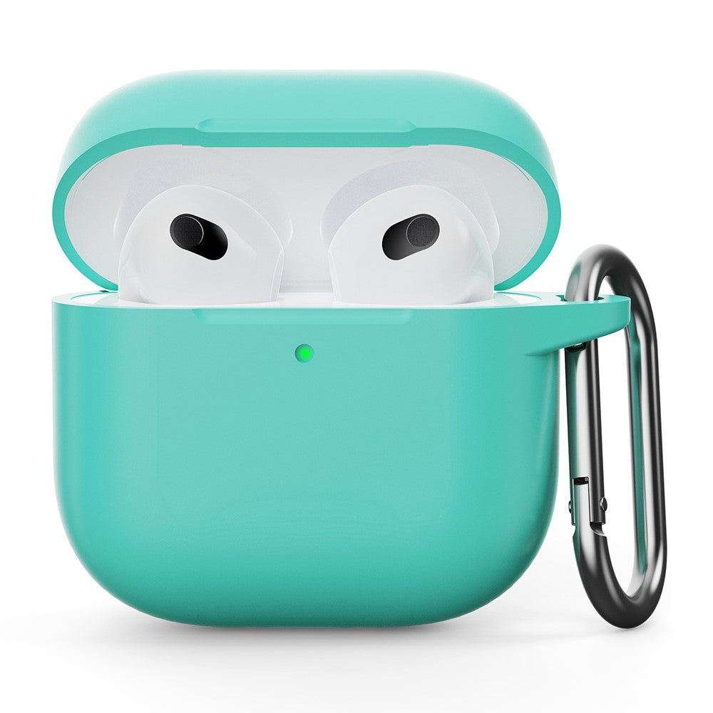 For AirPods 4 Silicone Case Integrated Bluetooth-compatible Earbuds Protector with Hook