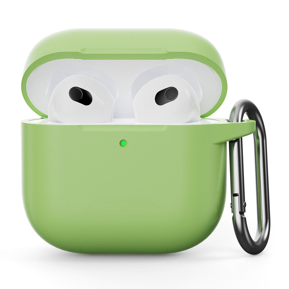 For AirPods 4 Silicone Case Integrated Bluetooth-compatible Earbuds Protector with Hook