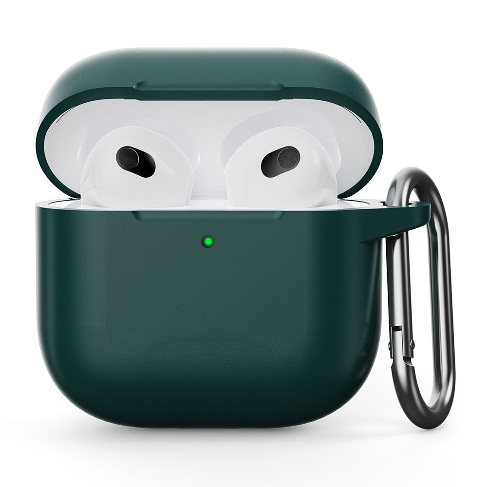 For AirPods 4 Silicone Case Integrated Bluetooth-compatible Earbuds Protector with Hook