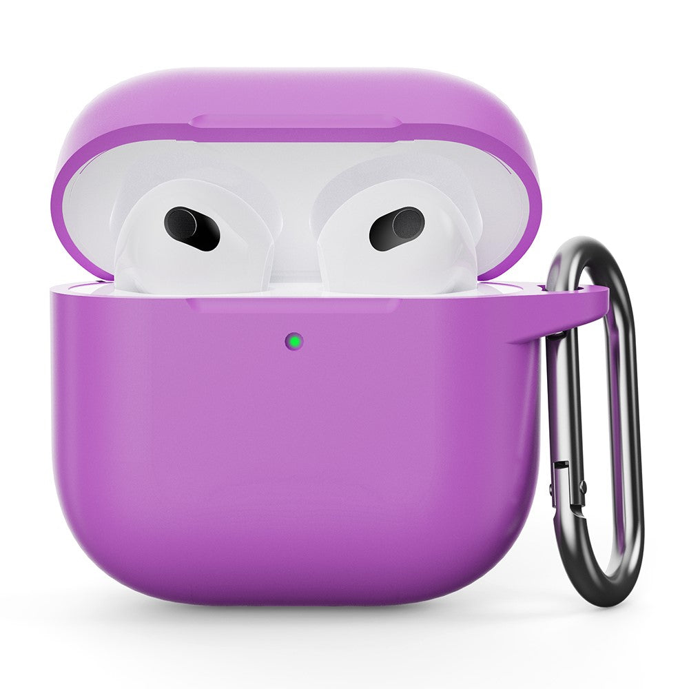 For AirPods 4 Silicone Case Integrated Bluetooth-compatible Earbuds Protector with Hook
