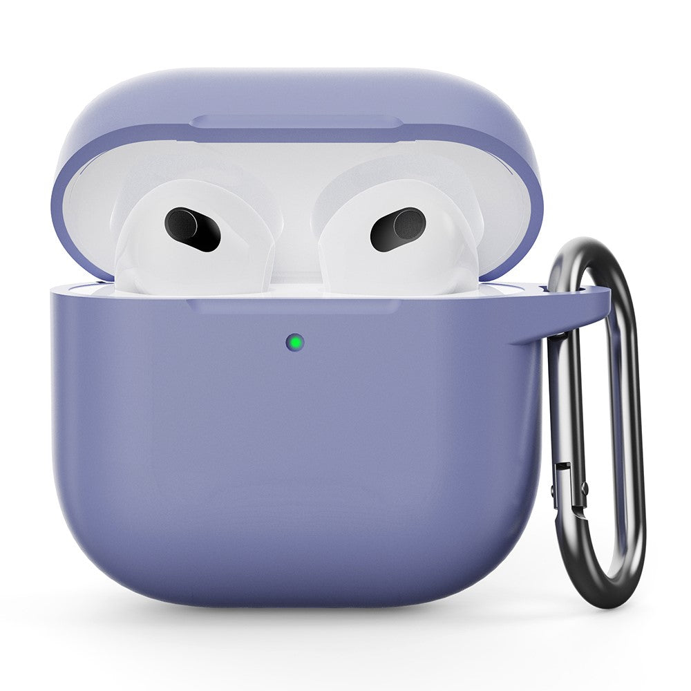 For AirPods 4 Silicone Case Integrated Bluetooth-compatible Earbuds Protector with Hook