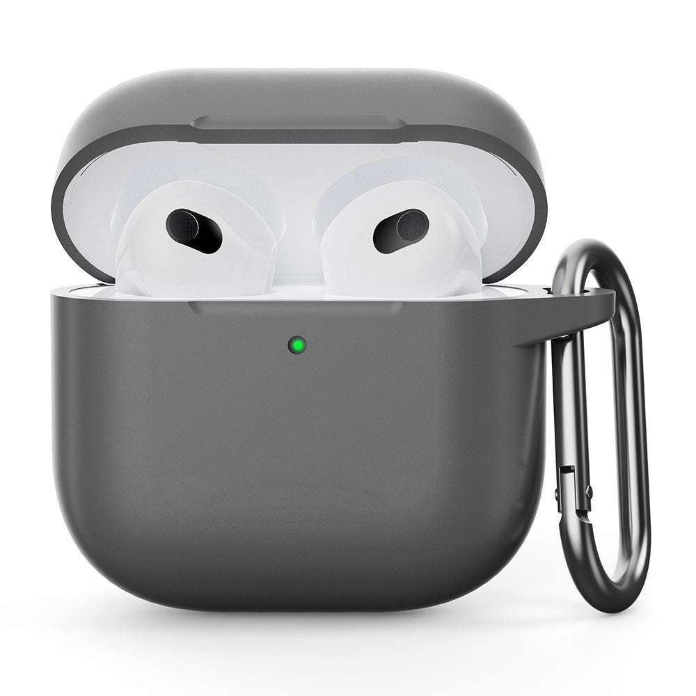 For AirPods 4 Silicone Case Integrated Bluetooth-compatible Earbuds Protector with Hook