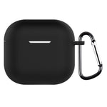 For AirPods 4 Silicone Case Integrated Bluetooth-compatible Earbuds Protective Cover with Hook