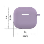 For AirPods 4 Silicone Case Integrated Bluetooth-compatible Earbuds Protective Cover with Hook