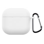 For AirPods 4 Silicone Case Integrated Bluetooth-compatible Earbuds Protective Cover with Hook