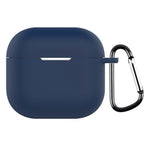 For AirPods 4 Silicone Case Integrated Bluetooth-compatible Earbuds Protective Cover with Hook