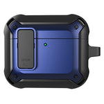 For AirPods 4 Bluetooth-compatible Earphone Cover TPU+PC Anti-Drop Case with Buckle