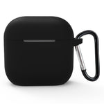 For Apple AirPods 4 Silicone Case Bluetooth-compatible Earphones Integrate Protective Sleeve with Hook