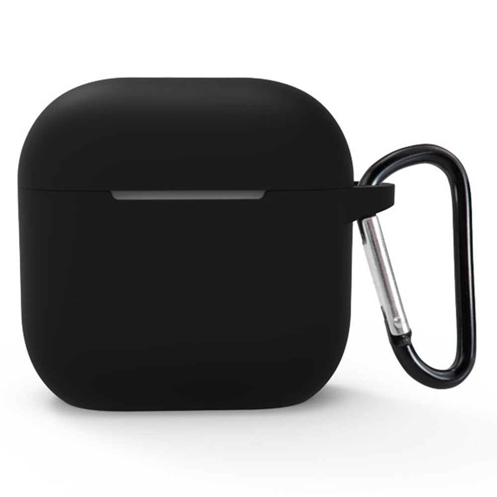 For Apple AirPods 4 Silicone Case Bluetooth-compatible Earphones Integrate Protective Sleeve with Hook