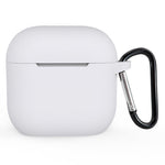 For Apple AirPods 4 Silicone Case Bluetooth-compatible Earphones Integrate Protective Sleeve with Hook