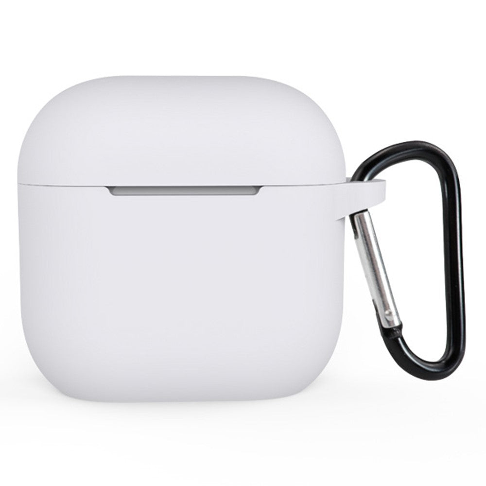 For Apple AirPods 4 Silicone Case Bluetooth-compatible Earphones Integrate Protective Sleeve with Hook
