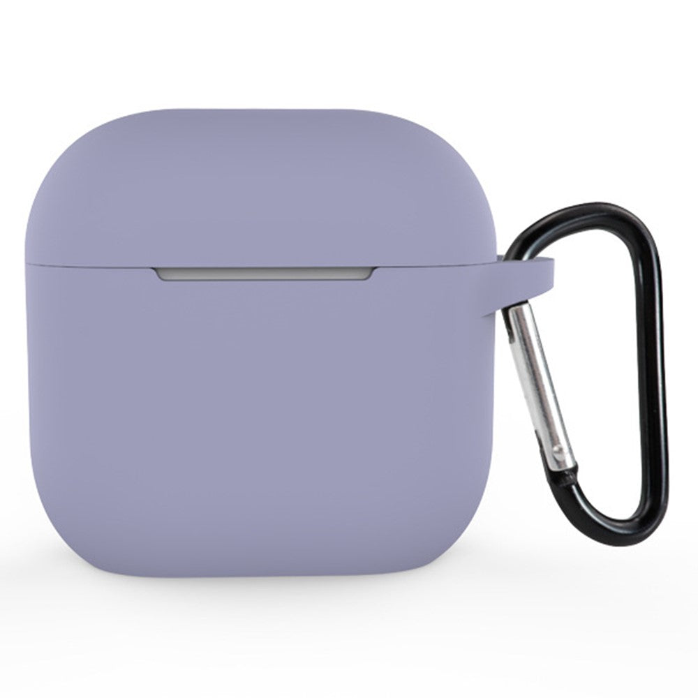 For Apple AirPods 4 Silicone Case Bluetooth-compatible Earphones Integrate Protective Sleeve with Hook