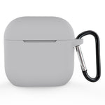 For Apple AirPods 4 Silicone Case Bluetooth-compatible Earphones Integrate Protective Sleeve with Hook