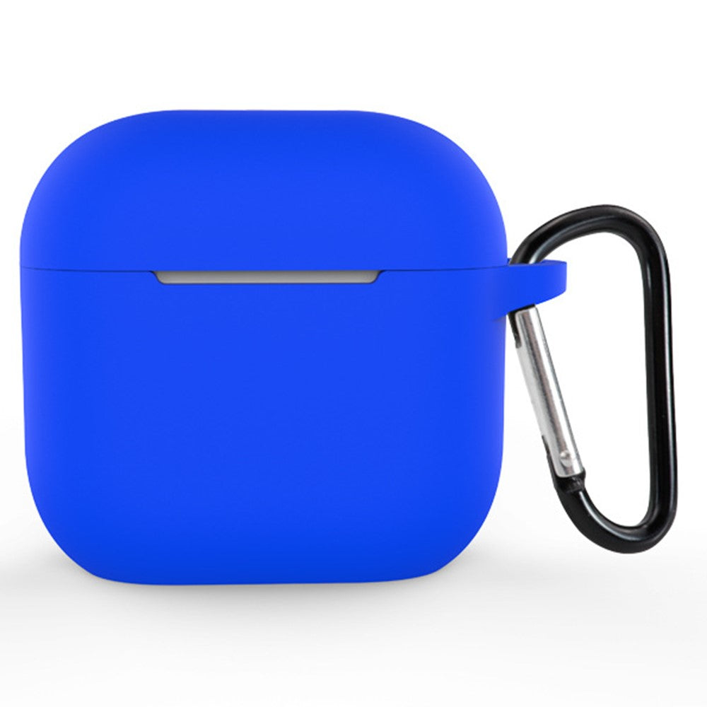 For Apple AirPods 4 Silicone Case Bluetooth-compatible Earphones Integrate Protective Sleeve with Hook
