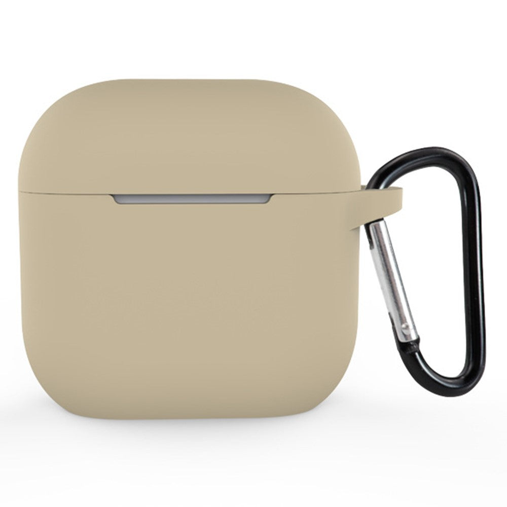 For Apple AirPods 4 Silicone Case Bluetooth-compatible Earphones Integrate Protective Sleeve with Hook