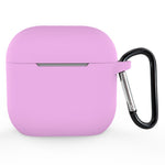 For Apple AirPods 4 Silicone Case Bluetooth-compatible Earphones Integrate Protective Sleeve with Hook