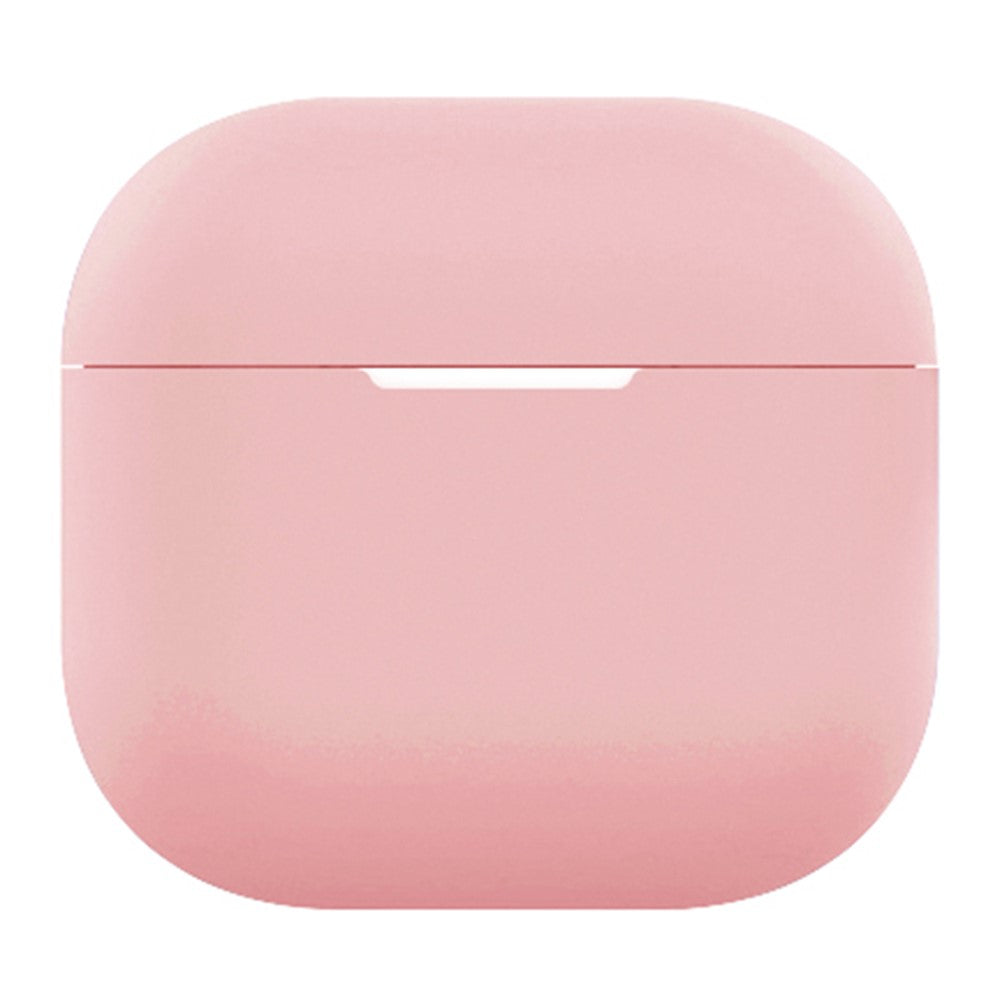 Til AirPods 4 Silikoneetui Bluetooth-kompatibel Høretelefon Ridsefast Beskyttelsescover