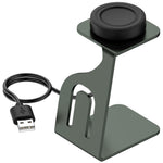 Desktop Charger for Samsung Galaxy Watch Ultra 47mm / Galaxy Watch7 44mm / 40mm Metal Watch Charging Dock Stand with Chip Protection