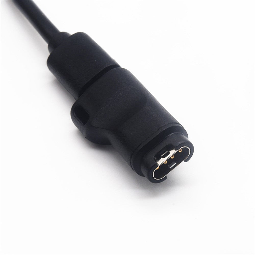 USB Type-C til 4-pin Smartwatch Opladerkonverteradapter til Garmin Fenix 5/5X/5S/6/6X Pro Solar