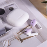 Til AirPods 4 Earbuds Anti-Slip Silikone Cover Bluetooth-kompatible Høretelefoner Ørepropper Ørekopper