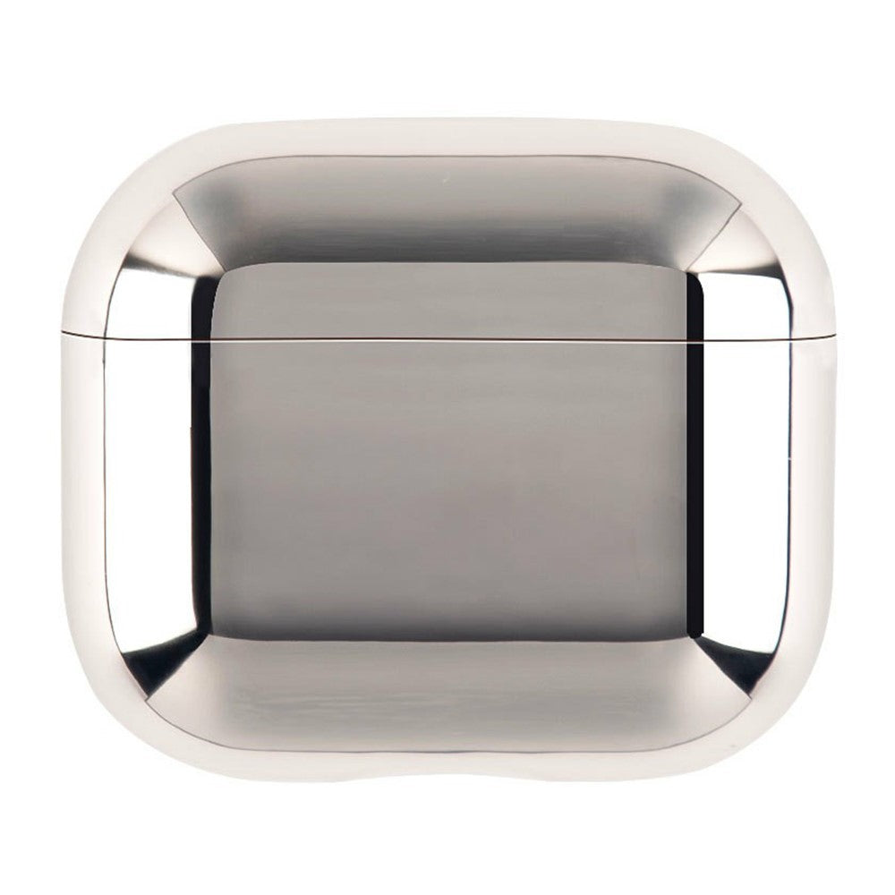 For AirPods 4 PC Hard Case Electroplating Earphone Protective Cover