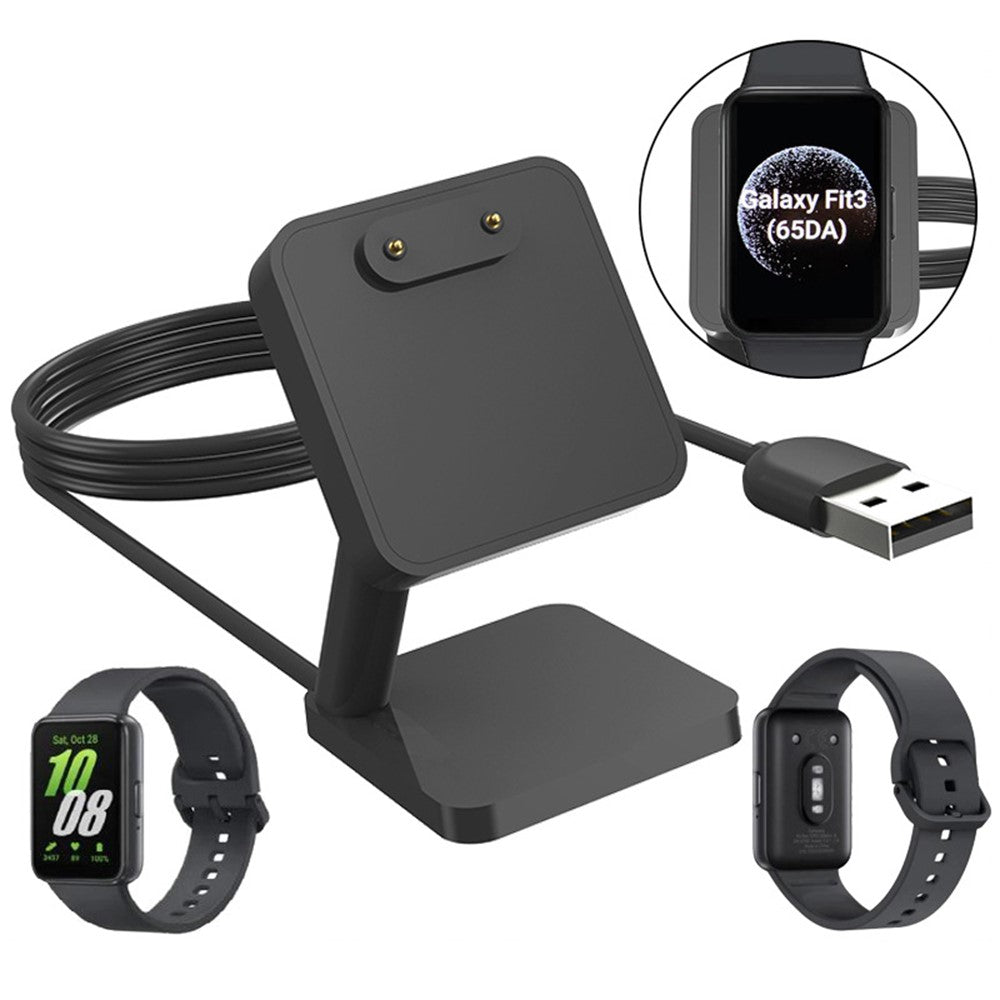 Til Samsung Galaxy Fit3 R390 opladerdock 65DA Smart Band opladerkabel