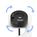 Opladningsstander/-dock i metalbeslag til Garmin Fenix 7/Fenix 7S/Fenix 7X/Forerunner 55/945 LTE/Venu2/Venu 2S Smartwatch