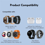 U30 Wireless Charger for Apple Watch  /  AirPods  /  Samsung Galaxy Watch  /  Google Pixel Watch Magnetic Charging Adapter