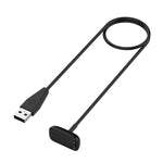 0,5 m USB-magnetisk opladerbasekabeladapter med nulstillingsknap til Fitbit Charge 5/Luxe smartarmbånd