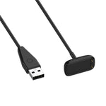 0,5 m USB-magnetisk opladerbasekabeladapter med nulstillingsknap til Fitbit Charge 5/Luxe smartarmbånd