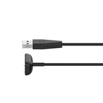 0,5 m USB-magnetisk opladerbasekabeladapter med nulstillingsknap til Fitbit Charge 5/Luxe smartarmbånd