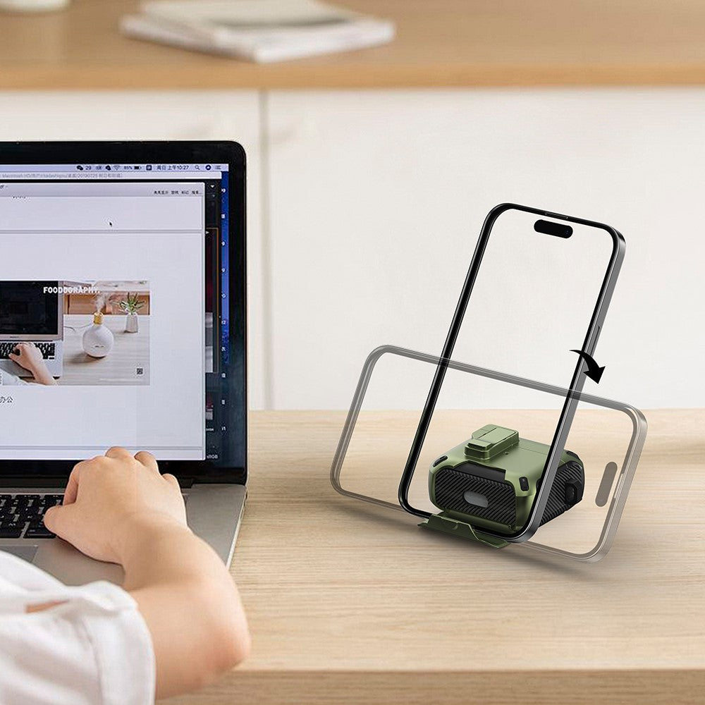 For Apple AirPods 3 Magnetic Case with Stand TPU + PC Earphone Cover with Switch and Carabiner
