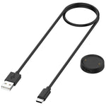 Til Huami Amazfit Bip 6 A2435 Opladerdock med Aftageligt Type-C Kabel Smartwatch Oplader