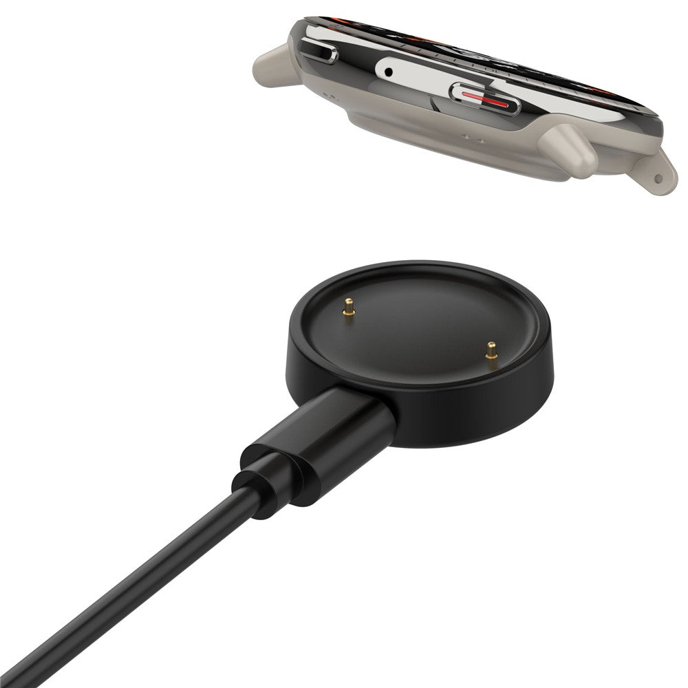 Til Huami Amazfit Bip 6 A2435 Opladerdock med Aftageligt Type-C Kabel Smartwatch Oplader
