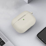 For Apple AirPods 3 Silicone Protective Earphone Case Cover with Carabiner