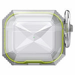 AHASTYLE WG165 For AirPods 5 / 4 Case Dual Color TPU Earphone Cover with Carabiner