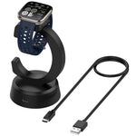 C-formet opladningsdock til Huami Amazfit Active 2 Square / Active 2 / Bip 6 ur-oplader opladningsstander