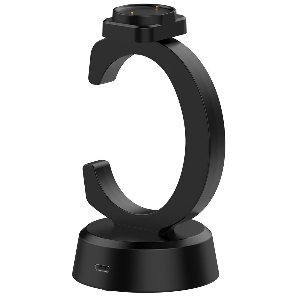 C-formet opladningsdock til Huami Amazfit Active 2 Square / Active 2 / Bip 6 ur-oplader opladningsstander