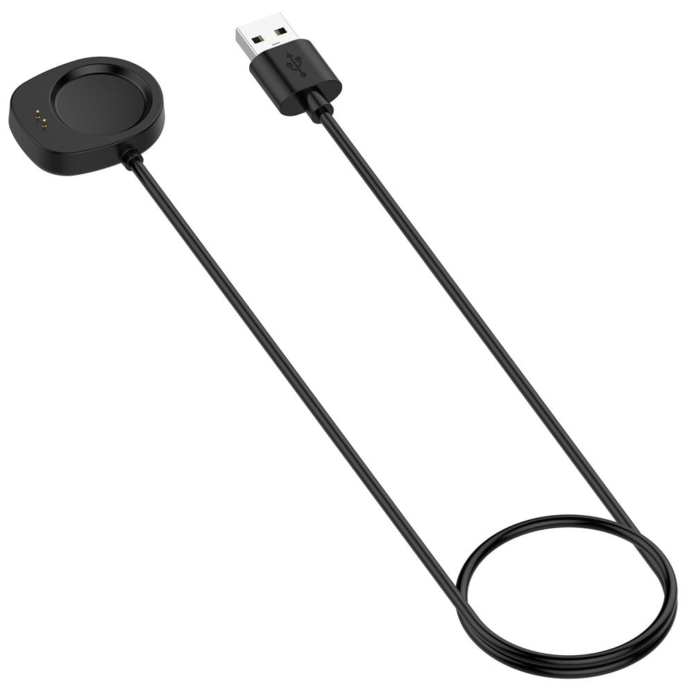 Magnetisk opladerkabel til Huami Amazfit Helio Strap / Active 3 Premium / Active Max / T-Rex Ultra 2 / T-Rex 3 / Balance 2 / Balance 1m opladerledning