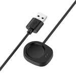 Magnetisk opladerkabel til Huami Amazfit Helio Strap / Active 3 Premium / Active Max / T-Rex Ultra 2 / T-Rex 3 / Balance 2 / Balance 1m opladerledning