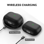 AHASTYLE WG172 til Apple AirPods 4 silikoneetui Anti-fald beskyttelsesovertræk til høretelefoner