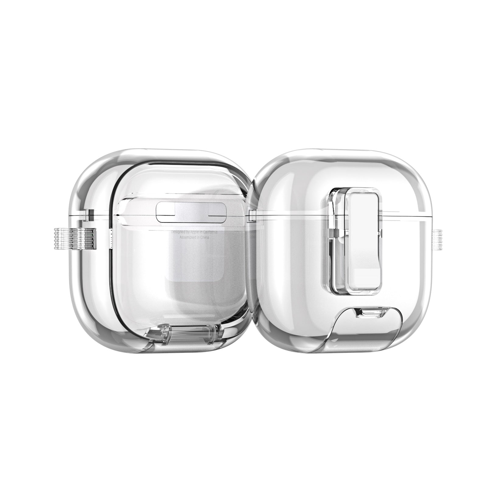 DUX DUCIS PECR AirPods 4 Skal med Mobilhållare & Krok - Transparent
