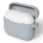 For AirPods Pro 3 Silicone Case Soft Wireless Earbud Organizer Cover with Carabiner