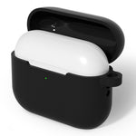 For AirPods Pro 3 Silicone Case Soft Wireless Earbud Organizer Cover with Carabiner