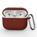 Til AirPods Pro 3 Silikoneetui Beskyttelsescover til Høretelefoner med Karabinhage