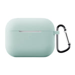 Til AirPods Pro 3 Silikoneetui Blødt Trådløst Øretelefon Organizer Cover Tykkelse 2,0 mm med Karabinhage
