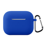 Til AirPods Pro 3 Silikoneetui Blødt Trådløst Øretelefon Organizer Cover Tykkelse 2,0 mm med Karabinhage