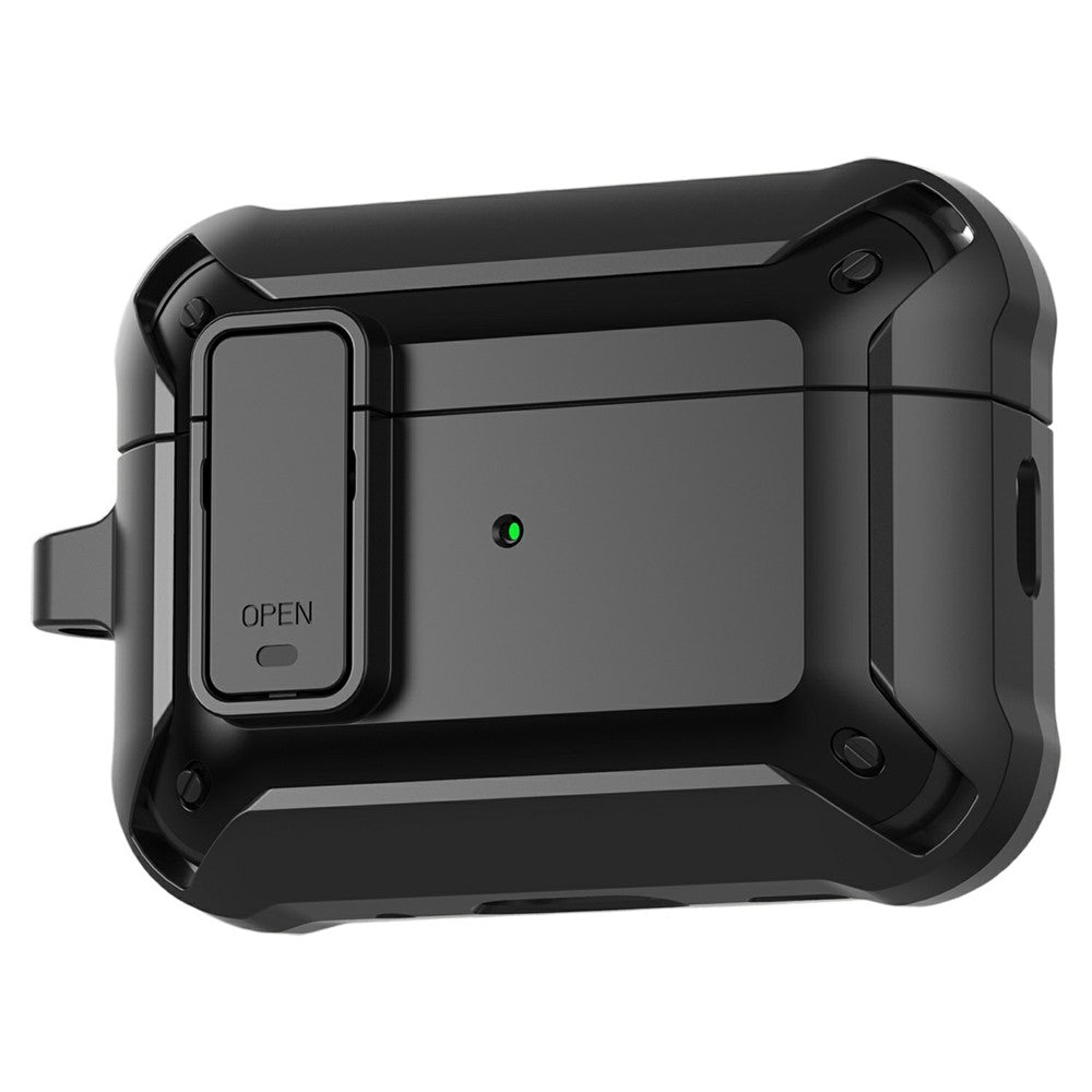 For AirPods Pro 3  Case TPU + PC Anti-Drop Earphone Cover with Buckle